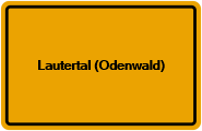 Grundbuchauszug Lautertal (Odenwald)